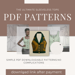 sleeveless tops patterns