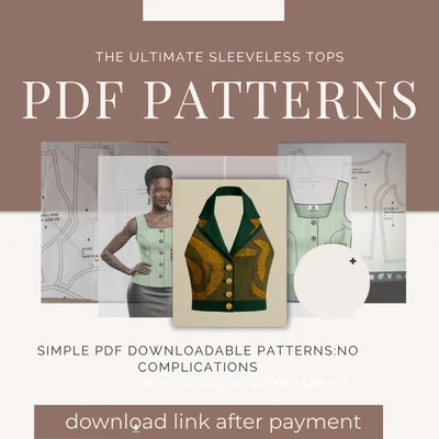 sleeveless tops patterns