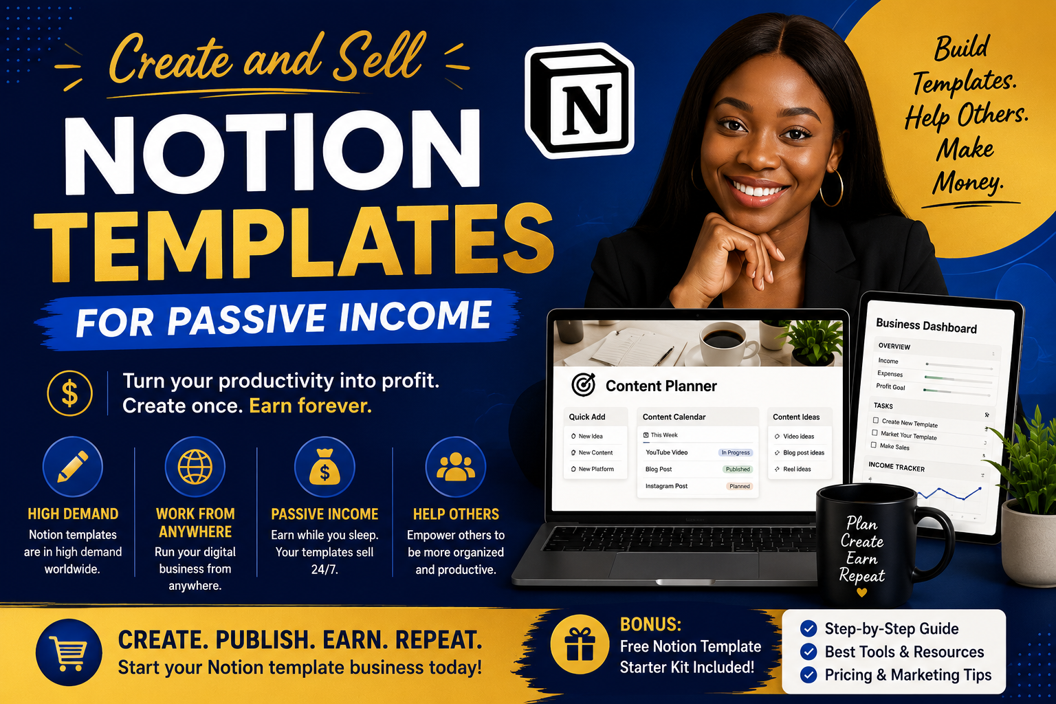 You are currently viewing Create and Sell Notion Templates for Passive Income